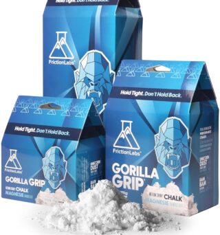 Friction Labs Premium Loose Climbing Chalk - High-Performance Hand Chalk with Superior Grip for Bouldering, Climbing, Weightlifting & More - Long Lasting & Skin Friendly Powdered Chalk